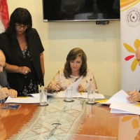 Firma de Convenio Columbia / Senatur