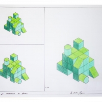 Tema: Adición y Sustracción de Formas | Docente: Anibal Cristaldo | Alumna: Estrella Segovia | Lenguaje Visual I: Dibujo Técnico | Año 2018