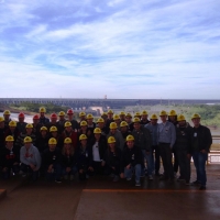 Columbia de paso por Itaipú