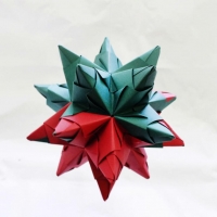 Tema: Poliedro Estrellado de 20 Puntas | Docente: Lissa Villamayor | Alumno: Juan Daniel Sanabria | Comunicación Visual II: Diseño Bi/Tri-Dimensional | Año 2016