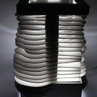 Tema: objeto luminoso tridimensional | Docente: Aníbal Cristaldo | Alumno: Juan Carlos Ávila | Comunicación Visual II: Diseño Bi/Tri-dimensional | Año 2016