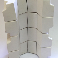 Tema: estructura de pared | Docente: Lissa Villamayor | Alumno: Juan Daniel Sanabria Pereira | Comunicación Visual II: Diseño Bi/Tri-Dimensional | Año 2016