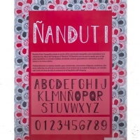 Tema: Tipografia creada en 2018 | Docente: Edgar Amado | Alumna: Araceli Magali Pedrozo Riveros | Lenguaje Visual VI: Tipografía II | Año 2018