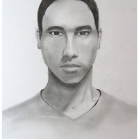 Tema: retrato | Docente: Lidia Sánchez | Alumno: Gabriel Ayala | Lenguaje Visual II: Ilustración I | Año 2016