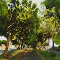 Tema: técnica gouache | Docente: Lidia Sánchez | SN | Lenguaje Visual II: Ilustración I | Año 2014