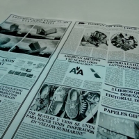 Tema: Periodicos Vintage | Docente: Luis Cabezas | SN | Comunicación Visual III: Diseño Editorial I | Año 2014