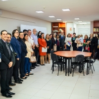 Inauguración de la Biblioteca Dr. Roberto Elias Canese