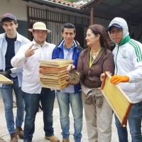 Práctica de Apicultura