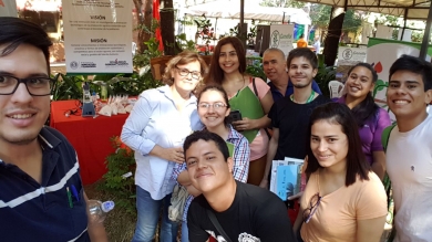 Visita a la Expo "Infona", en San Lorenzo