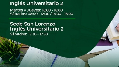 Curso de inglés universitario en la UCP