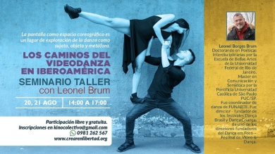 Seminario Taller "Los caminos de la videodanza en Iberoamérica"
