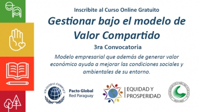 Tercera convocatoria para el Curso Valor Compartido - MOOC