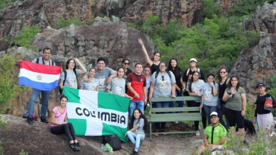 Alumnos de Turismo realizan trabajos de extensión en Tobati