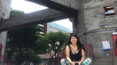 Egresada de la carrera de Arquitectura Columbia realiza estancia cultural en São Paulo