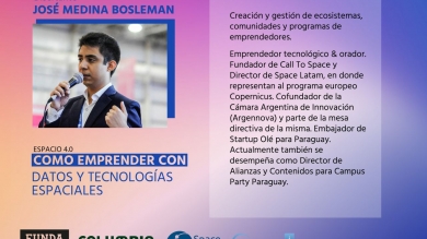 Espacio 4.0 Emprender con Tecnologías y Datos Espaciales