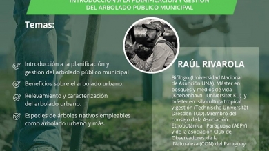Curso de Arborización Urbana: Planificación y gestión del arbolado urbano