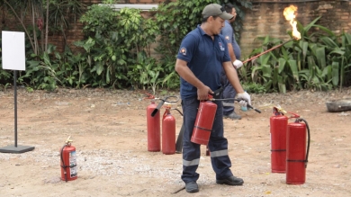 Capacitación Uso de Extintores