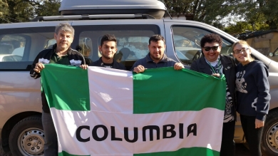 Entrega de donativos al Refugio Artigas