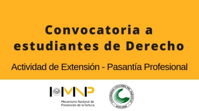 Convocatoria a Estudiantes de Derecho