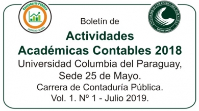 Boletín de Actividades Académicas Contables 2018