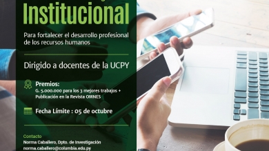 Premio a la Investigación Institucional