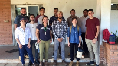 Práctica de Horticultura en Caacupé