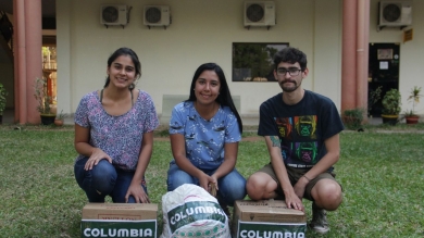 Columbia y la AEBP ayudaron a los bomberos