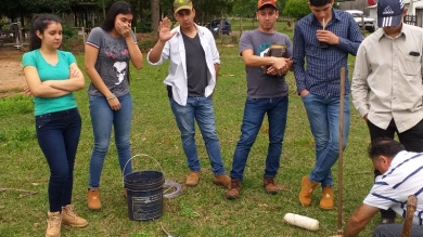 Actividad de Agronomía en Itauguá