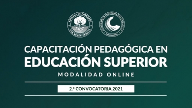 II Convocatoria Capacitación Pedagógica en Educación Superior 2021
