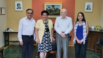 Consultores de la RTI International - USAID/BHA visitan la Universidad Columbia