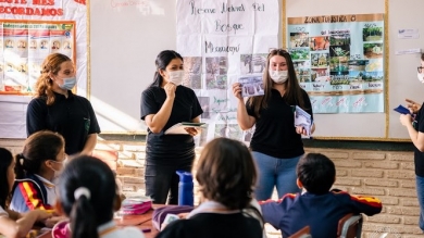 Estudiantes de Turismo y Hotelería, realizan actividades de extensión en escuela de la ciudad