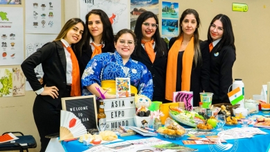 Estudiantes de Turismo y Hotelería, organizan la "Expo Mundo" 2022