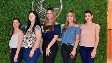 Alumnas de Comercio Exterior se destacan en el Coloquio Internacional de Gestión Universitaria