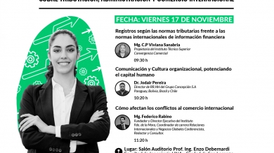 Congreso Internacional sobre Tributación, Administración y Comercio Internacional San Lorenzo - Ciud