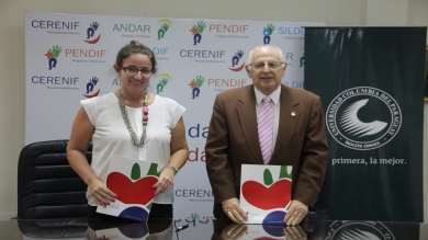 Columbia firma convenio con Fundación Solidaridad