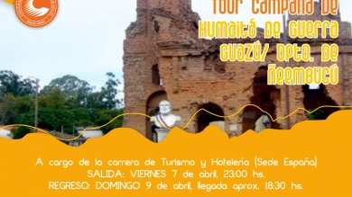 Estudiantes harán un tour en uno de los principales escenarios de la Guerra de la Triple Alianza