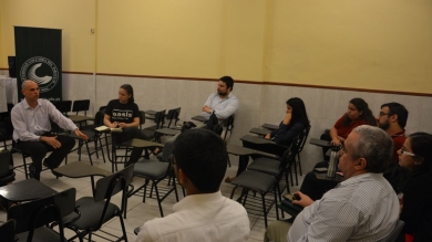 Charla con delegados de la Carrera de Contaduría Pública