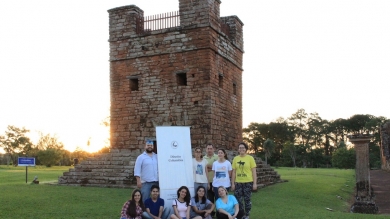 Conociendo las ruinas: tour para los estudiantes de Diseño Gráfico