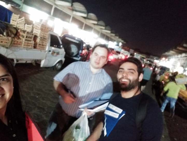 Actividad de Campo en el Mercado de Abasto