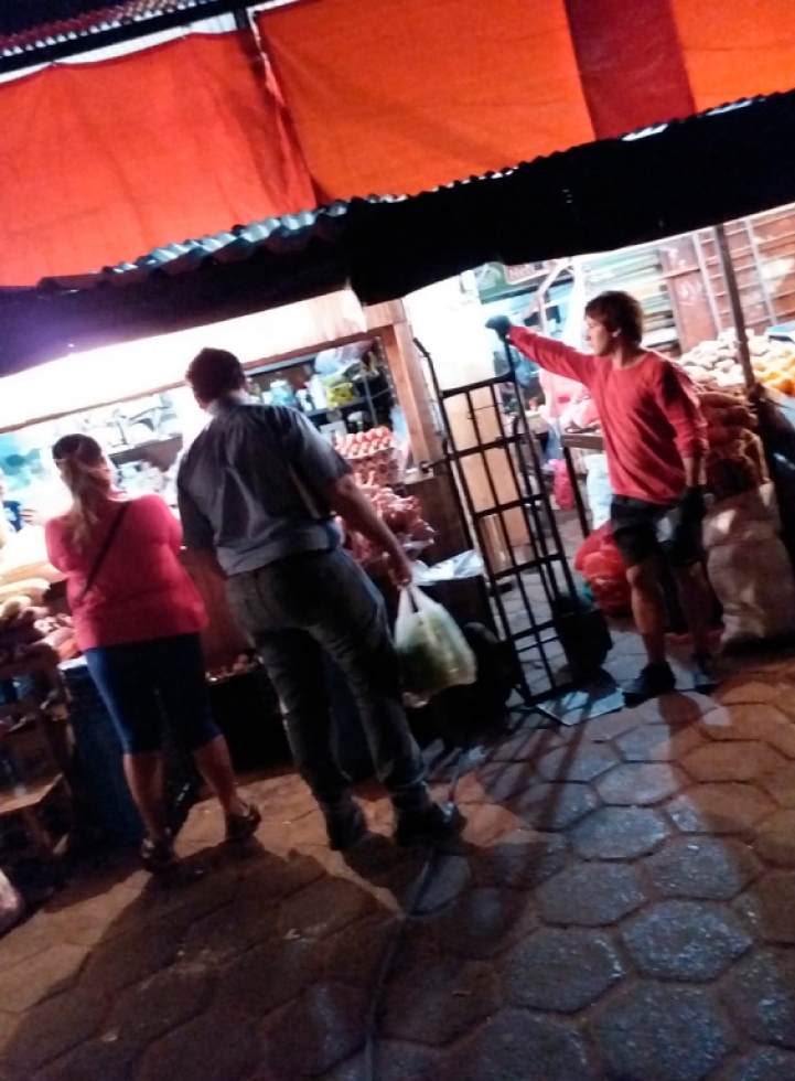 Actividad de Campo en el Mercado de Abasto