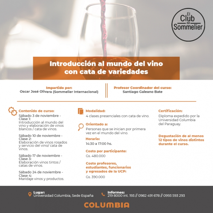 Introducción al mundo del vino con cata de variedades