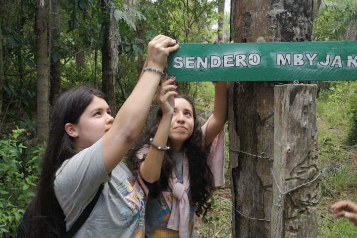 Alumnos de Turismo realizan trabajos de extensión en Tobati