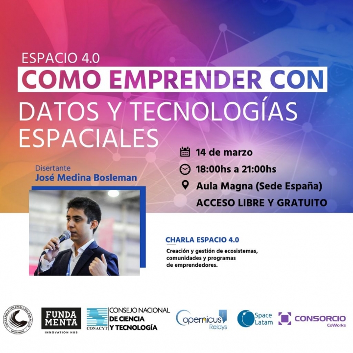 Espacio 4.0 Emprender con Tecnologías y Datos Espaciales