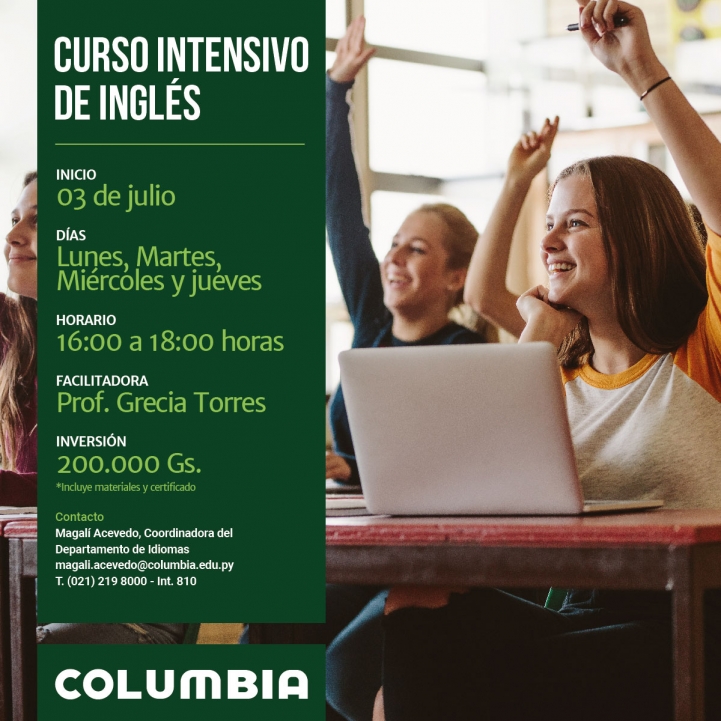 Vuelven las clases intensivas de Inglés – Básico