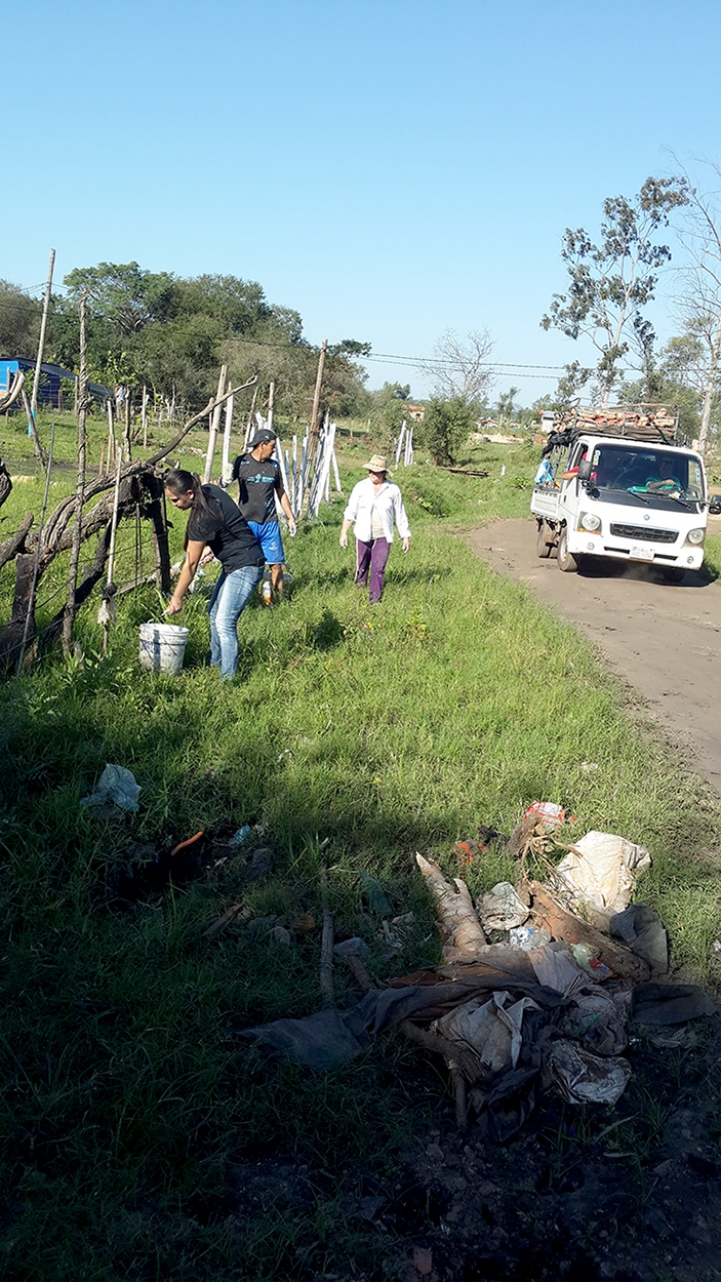 Práctica en Barrio San Blas, San Lorenzo