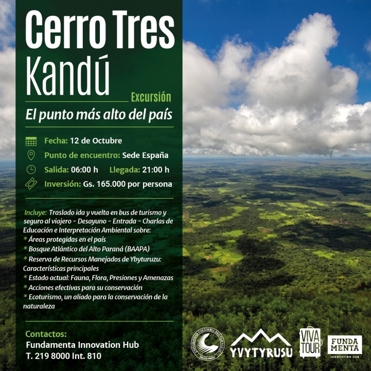 Excursión al Cerro Tres Kandu