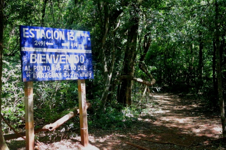 Columbia en la cima de Paraguay