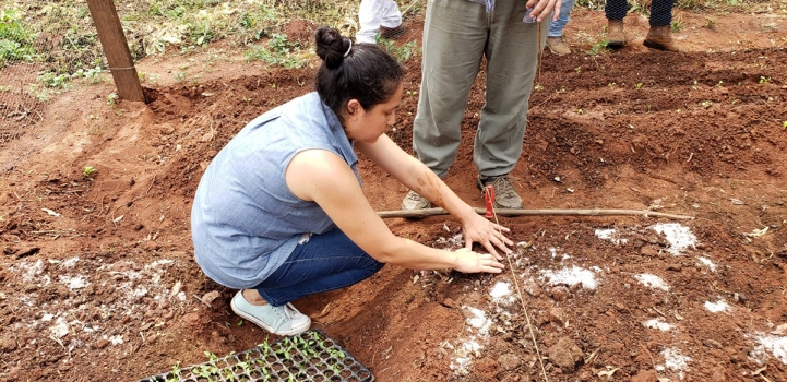 Práctica de Fisiología Vegetal en Piribebuy