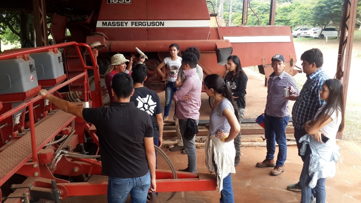 Práctica de Protección Vegetal en Caacupé