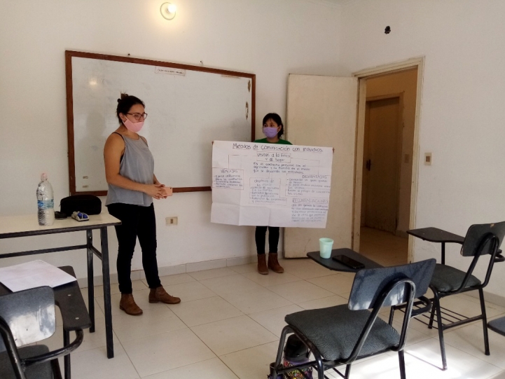 Actividad de Agronomía en Itauguá 